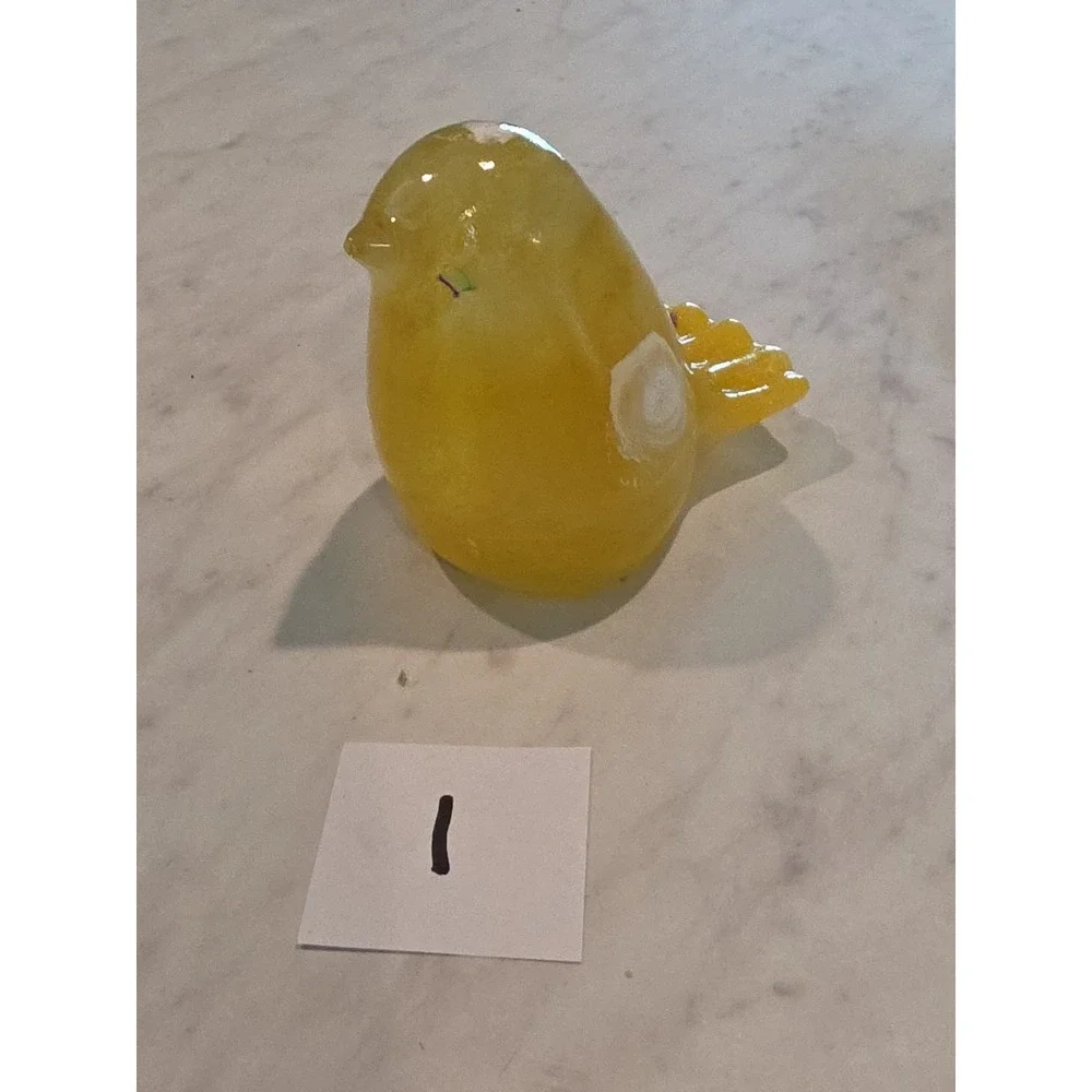 Handmade Resin Worry Birds